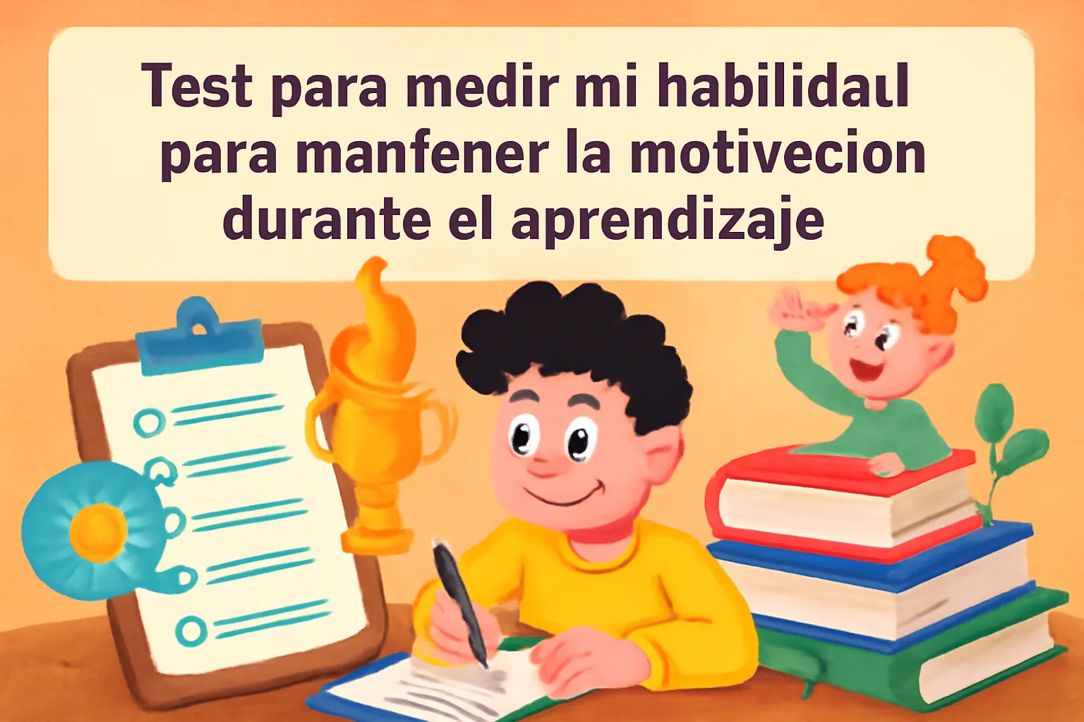 Test para medir mi habilidad para mantener la motivación durante el aprendizaje.